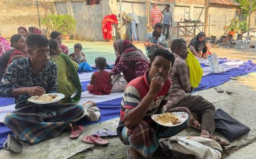 Free Lunch Provide on Eid Day
