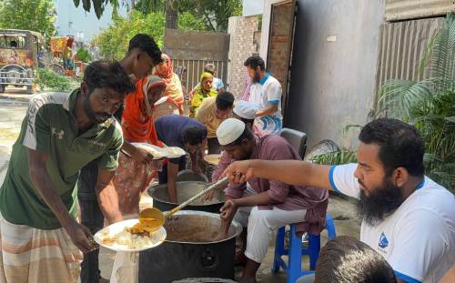 Free Lunch Provide on Eid Day