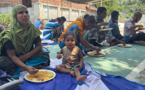 Free Lunch Provide on Eid Day