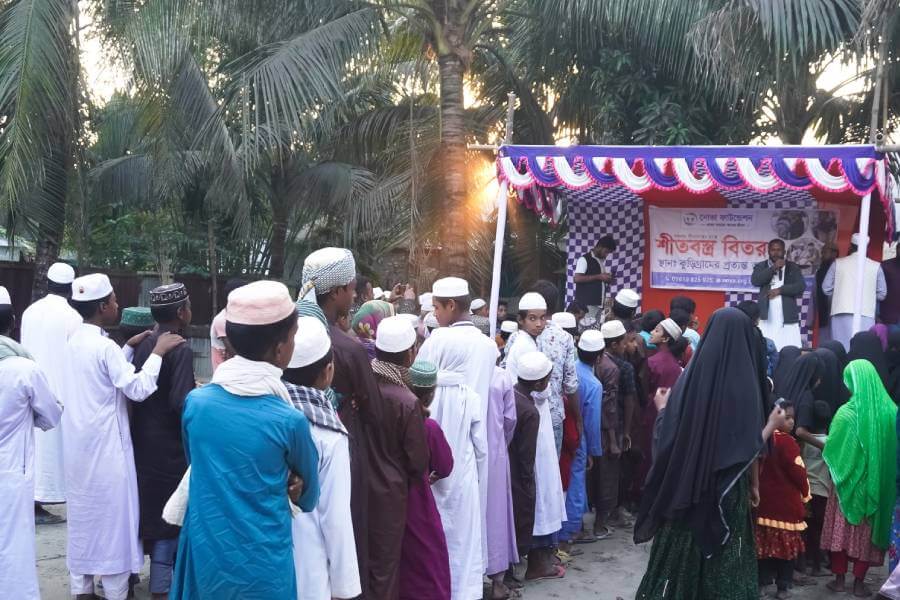 শীত বস্ত্র বিতরণ ২০২৫ - কুড়িগ্রাম প্রত্যন্ত অঞ্চল