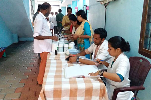 Medical treatment of helpless people